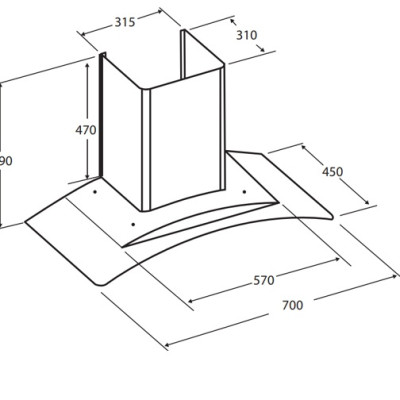 Máy hút mùi kính cong Nagakawa NKCH05M70 Tích hợp công nghệ NaSYNC - Tự động đồng bộ điều khiển với bếp điện từ Nagakawa Điều khiển chuyển động Leap Motion và Touch Control siêu nhạy bằng cách vẫy tay - Hàng Chính Hãng