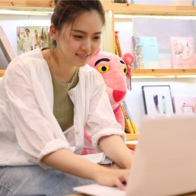 Gấu bông THANH LÝ chú báo hồng 1m8 1m6 mini ngớ ngẩn HOẢ TỐC HCM báo hồng nhồi bông xả kho sale giá rẻ