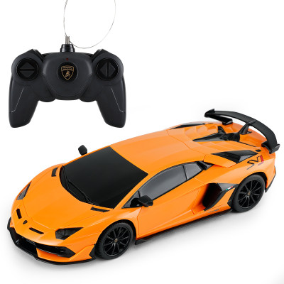 Đồ chơi điều khiển RASTAR Xe điều khiển 1:24 Lamborghini Aventador SVJ_màu Cam R96100/ORA