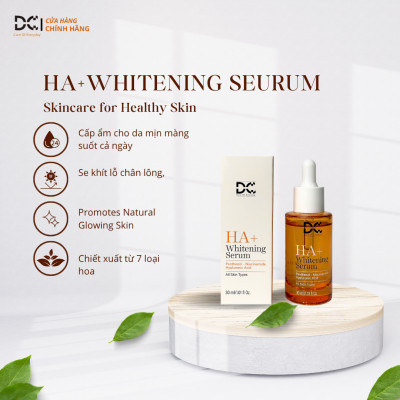 HA + Whitening Serum DC - Serum Dưỡng Trắng Da 50gr
