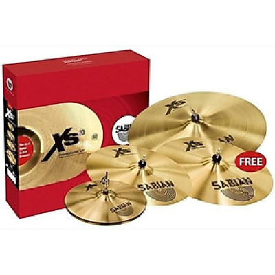 Bộ lá trống (Cymbal) XS5007S – SABIAN X20SSet (10,14,14Hihat,16,18,20) - Hàng Chính Hãng