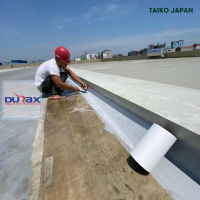 Keo quét Nhật Bản - TaiKomi Japan chống thấm vết nứt mái nhà, sàn nhà vệ sinh, máng xối, tôn, triệt để