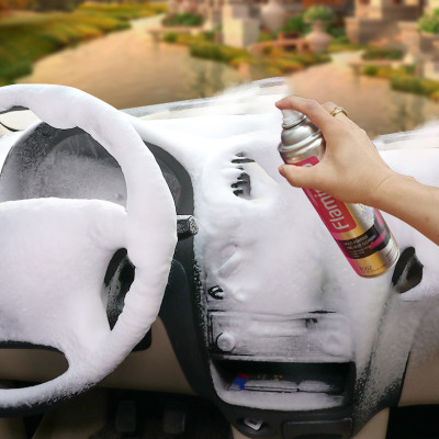 Bình Vệ Sinh Ghế Da - Nội Thất Ô Tô Flamingo F002 650ml HÃNG PHÂN PHỐI CHÍNH THỨC