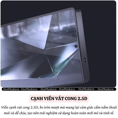 Dán kính cường lực màn hình khung tự dán cho Samsung Galaxy S25 Ultra / S25 Plus 5G hiệu Nillkin H+ Pro - Mỏng 0.2mm, Phủ Nano Olephobic, Vát cạnh 2.5D, chống vân tay - Hàng nhập khẩu