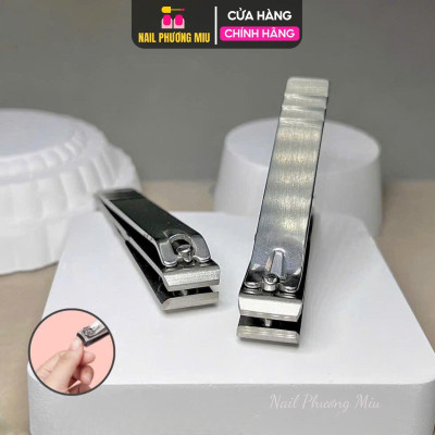 Kìm Bấm Móng Đầu Vuông To Phẳng Sắc Bén Làm Nail, Kim Loại Cao Cấp Không Gỉ, Kềm Bấm Cắt Móng Siêu Khoẻ Cho Tay Và Chân Nữ Women đồ  cắt mống cá hề