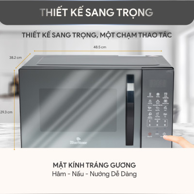 Lò Vi Sóng Có Nướng BlueStone MOB-7833 ( 25 Lít) - Hàng chính hãng