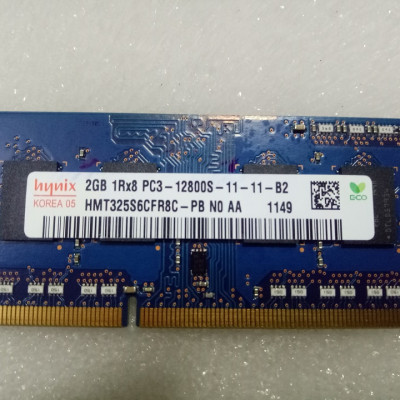 Ram laptop 2GB DDR3 PC3-8500s - 10600s Hàng chính hãng