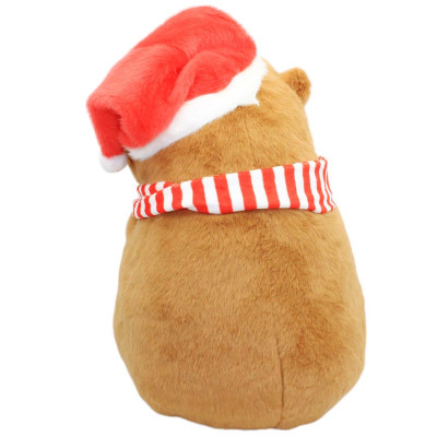 Thú Bông Capybara Noel Chảy Mũi 25 cm - ZooZoo 25210