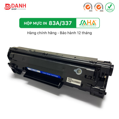 Hộp mực in SAHA 83X/337 cho máy in HP, Canon - Hàng chính hãng