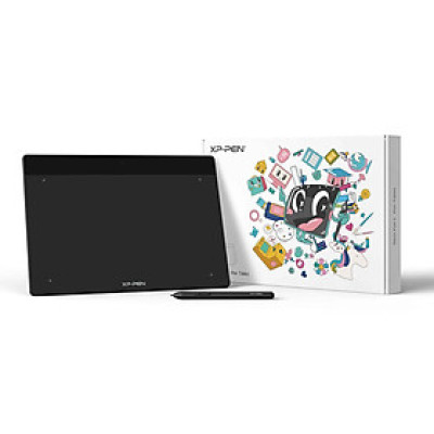 Bảng Vẽ Điện Tử XP-Pen Deco Fun S 6X4 inch inch Android Hỗ Trợ Cảm ứng Nghiêng kèm Bút Vẽ Không Sạc P01 - Hàng Chính Hãng