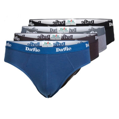 Quần Lót Nam Davie Tam Giác Mã Dv2302 Bản Lưng 2.7cm, Form Chuẩn