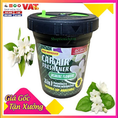 Sáp thơm ôtô thiên nhiên tiện dụng Acana 130g (hương hoa nhài)