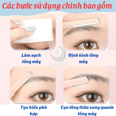 BỘ 3 DAO CẠO LÔNG MÀY MINI – SIÊU GỌN & AN TOÀN DAO CẠO CHÂN MÀY 3 CÂY – NHỎ GỌN, SẮC BÉN, DỄ DÙNG DAO CẠO MÀY SIÊU NHỎ – AN TOÀN CHO DA NHẠY CẢM BỘ DAO CẠO LÔNG MÀY CÓ NẮP – TIỆN DỤNG & NHẸ NHÀNG