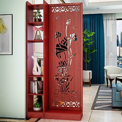 Vách sen liền kệ vân gỗ HUCHU