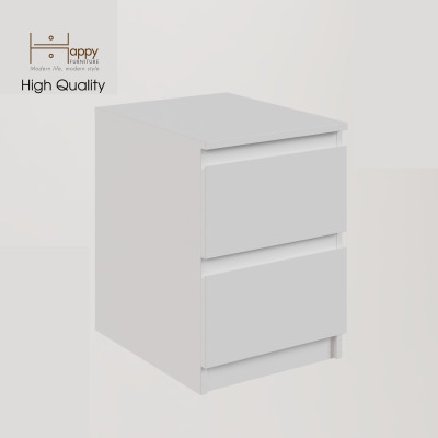 [Happy Home Furniture] DOOBIE,  Táp đầu giường  - 2 ngăn kéo ,  40cm x 48cm x 55cm ( DxRxC), THK_002