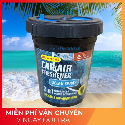 Sáp thơm ôtô thiên nhiên tiện dụng Acana 130g (hương hoa nhài)