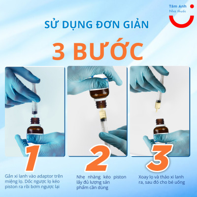 Newborn Drops VITAMIN D3 12000IU Giúp tăng cường hấp thu canxi cho trẻ nhỏ (15ml)