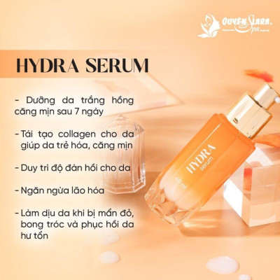 Bộ Sản Phẩm Chăm Sóc Da BIO PEEL & HYDRA SERUM Quyên Lara - Làm Mờ Các Vết Thâm, Sạm, Nám, Sáng Da