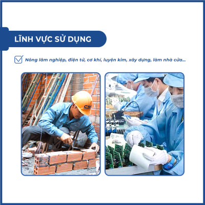 Găng tay sợi phủ cao su một mặt mỏng 60g màu đỏ  chống trơn trượt, bám tốt, bền bỉ, giá rẻ