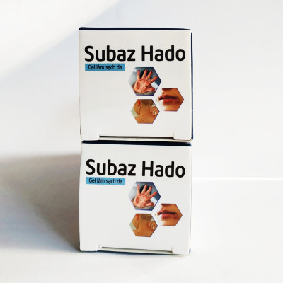 GEL LÀM SẠCH VÀ SÁT KHUẨN DA SUBAZ HADO, BÔI SÁT KHUẨN, TÁI TẠO DA, NGĂN NGỪA SẸO, DÙNG NHƯ SU BẠC - TUÝP 20 GAM
