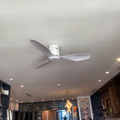 quạt trần trang 3 cánh - sang trọng cho chung cư, phòng khách, khách sạn, quán cafe, sapa - quạt có điều khiển từ xa 6
