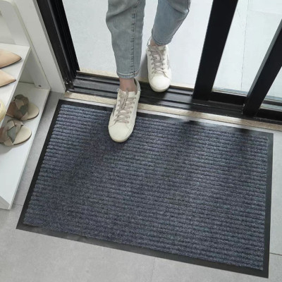 Thảm chùi chân chống trượt đế cao su đen (60 x 90 cm)
