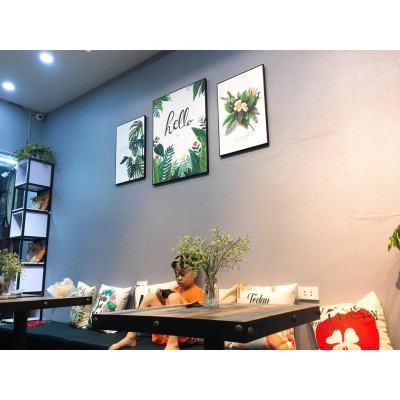 (LẺ) Bộ 3 tranh canvas treo tường cao cấp phong cách hiện đại CV14