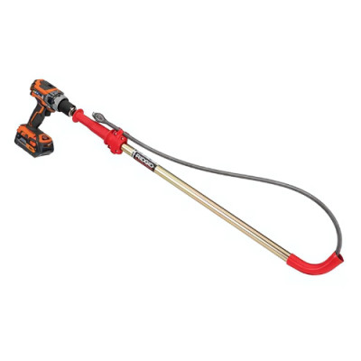 Dụng Cụ Thông Tắc TOILET RIDGID K6 (56658). Có Thể Phối Hợp Với Máy Khoan SỐ 1 TẠI MỸ 3kg - Hàng chính hãng