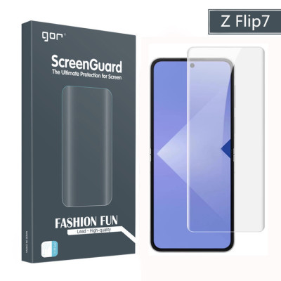 Bô 2 Miếng Dán Màn Hình GOR Dành Cho SamSung Galaxy Z Flip 7, gồm dán màn hình ngoài và màn hình trong_ Hàng chính hãng