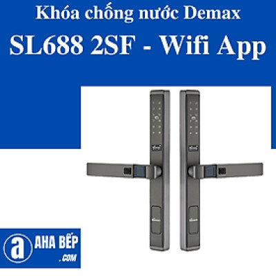 KHÓA CHỐNG NƯỚC DEMAX SL688 2SF - WIFI APP - HÀNG CHÍNH HÃNG