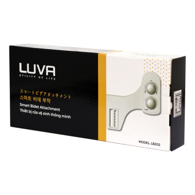 Vòi Rửa Vệ Sinh Thông Minh Có Nước Nóng Luva Bidet LB202