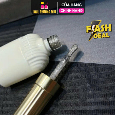 Sơn Gel Nhũ Đài Trắng Hạt Bé Siêu Sáng XEIJAYI Làm Nail, Màu Trắng Bạc 01 Lấp Lánh Chai 15m Đậm Mướt Bền Màu Móng Nữ Women