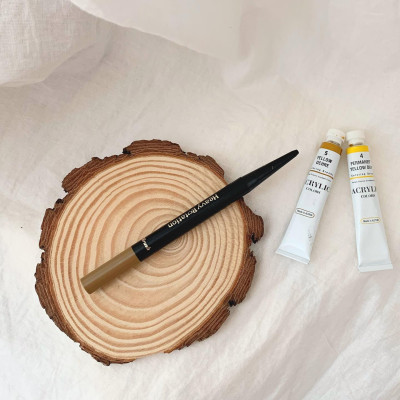 Bút Chì Sáp Kẻ Lông Mày Chống Trôi Lõi Siêu Mịn Màu Xám Tro Kissme Heavy Rotation Eyebrow Pencil 0,09 G