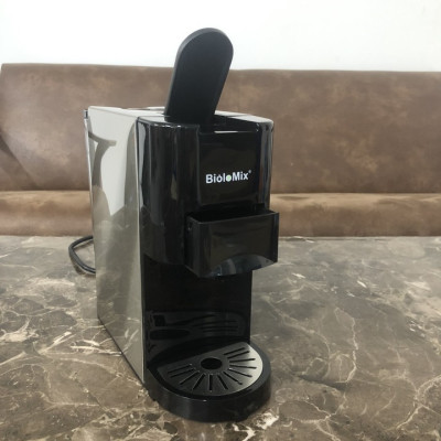 Máy pha cà phê 3 trong 1 BioloMix BK-513 áp suất 19 bar, dung tích 1.6L, công suất 1450W, dùng cho cafe viên nén và cafe xay- Hàng chính hãng