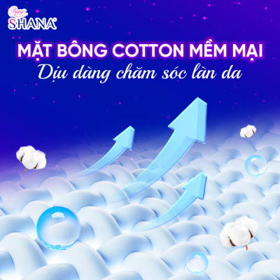 Combo 60 gói Băng Vệ Sinh Quần Peppy Shana Ngày Đêm Siêu Thấm, Freesize, Chống Tràn Tối Đa, Tiết Kiệm (120 miếng)