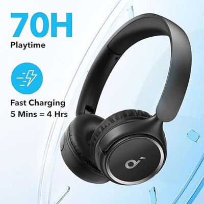 Tai nghe chụp tai Bluetooth Anker Soundcore Space H30i A3012 - Hàng chính hãng