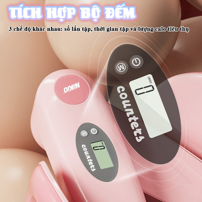 Máy tập cơ chân, cơ đùi Nikio NK-06C - Máy tập Kegel hiệu quả, tích hợp bộ đếm thông minh
