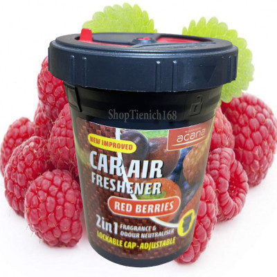 Sáp thơm ôtô thiên nhiên tiện dụng Acana 130g (hương hoa nhài)