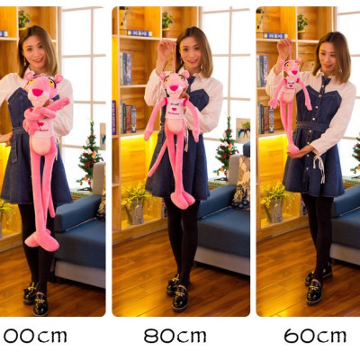 Gấu Bông Báo Hồng Pink Panther Dễ Thương (55cm--->1m5) Hàng Xịn Cao Cấp, An Toàn Cho Người Sử Dụng