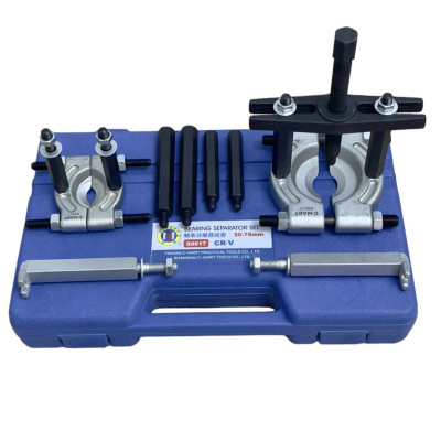 Bộ vam đĩa, tháo vòng bi, buly, bánh răng 14PCS S0017với 2 đĩa cảo 50mm và 75mm