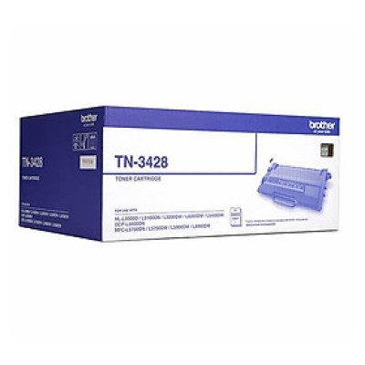Mực In Laser Brother TN-3428 (3.000 Trang) Sử Dụng Cho Các Dòng Máy Brother HL-L5000D, L51000DN, L6200DW, L6400DW, DCP-L5600DN, MFC-L5700DN, L5700DW, L5900DW, L6900DW - Hàng Chính Hãng