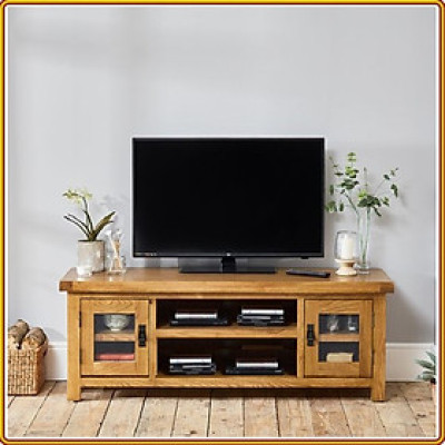 Kệ Tivi 2 cánh kính Tundo 150 x 45 x 50 cm