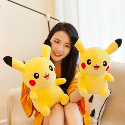Gấu bông Pikachu ngồi vui vẻ siêu mềm siêu cute cho bé yêu (20cm--->40cm) hàng việt nam cao cấp, an toàn cho trẻ nhỏ