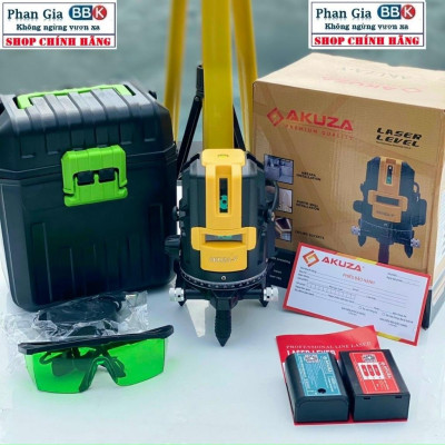 [chính hãƞg] Máy Cân Mực Laser 5 Tia Xanh AKUZA Siêu Sáng, Hàng chính hãƞg, Bảo Hành 1 Năm