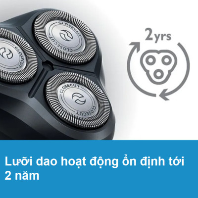 Máy cạo râu Philips Norelco S1560/81 với 4-hướng đầu Flex - HÀNG NHẬP KHẨU