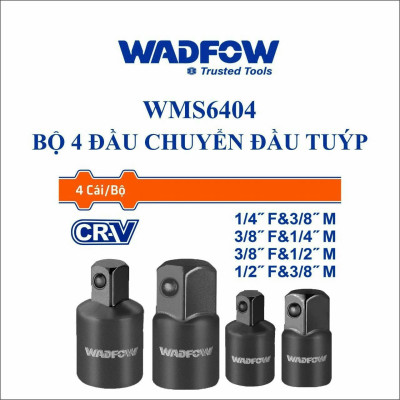 BỘ 4 ĐẦU CHUYỂN ĐẦU TUÝP WMS6404 WADFOW - HÀNG CHÍNH HÃNG