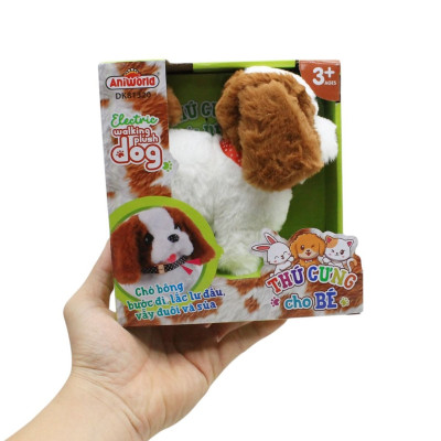 Đồ Chơi DUKA: Thú Cưng Cho Bé - Chó Bông Đáng Yêu - DK81320 (2 Màu Ngẫu Nhiên)