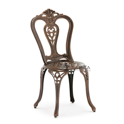 Bộ bàn ghế ban công ngoài trời nhôm đúc 2 ghế TE2002-60A / CC2013-A Nội thất Capta