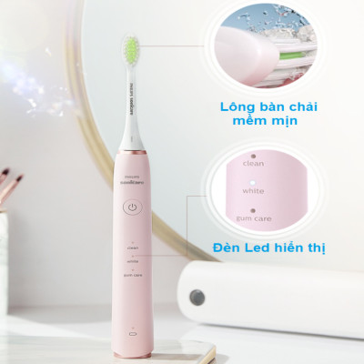 HÀNG CHÍNH HÃNG - Bàn chải đánh răng điện Philips Sonicare HX2461