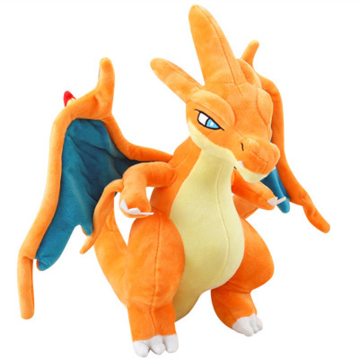Gấu bông pokemon rồng lửa Charizard Lizadon siêu ngầu (40cm) khớp bẻ tạo kiểu hàng chính hãng pokemon full tem full tag